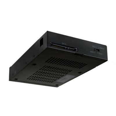 5. IcyDock Mounting Plate 2x6.3cm SATAI-III in 1x3.5" RAID Control