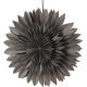 DECORATIVE HANGING PAPER STAR 3D 50CM GRAY