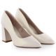 10. Pearl beige pointed toe pumps Sergio Leone PB216