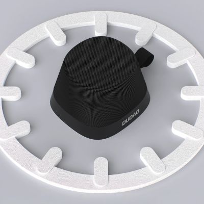 3. Dudao Y20 Wireless Speaker with Magnetic Mount Bluetooth 5.3 - Black
