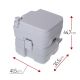 4. CAMRY CR 1035 portable toilet