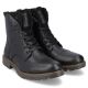 26. Leather boots insulated with wool Rieker M RKR296A black