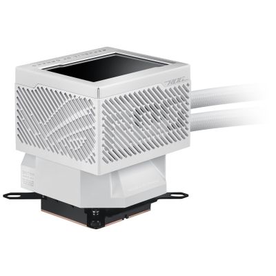 8. ASUS ROG RYUJIN III 240 ARGB White Edition Processor All-in-one Liquid Cooler 12 cm White 1 pc.