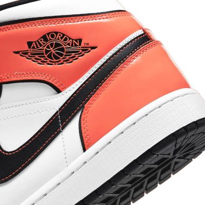 7. Air Jordan 1 Mid SE Turf Orange shoes - DD6834-802