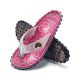 3. Gumbies Women's Flip-Flops ISLANDER FLIP-FLOP BLUSH HIBISCUS