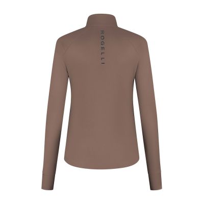 3. Rogelli ESSENTIAL mocha running sweatshirt 2XL