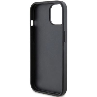 7. Karl Lagerfeld Quilted K Pattern case for iPhone 15 - black