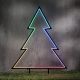 6. NEON CHRISTMAS TREE 150 LED RGB REMOTE CONTROL 32 FUNCTIONS TIMER 53x75CM LUCA