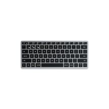 Satechi Slim X1 Keyboard – Bluetooth keyboard for up to three USB-C devices, US (space gray)