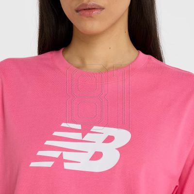 3. New Balance Sport Jersey Relaxed Logo W T-shirt WT43583DAB