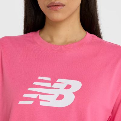 3. New Balance Sport Jersey Relaxed Logo W WT43583DAB