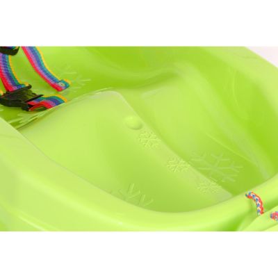 7. PLASTIC MINI BOBEK SLEDGE GREEN