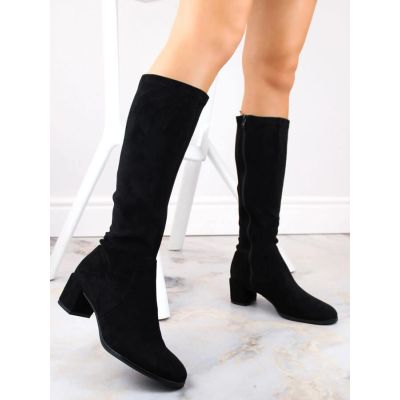 13. Black Sergio Leone women's high-heel boots