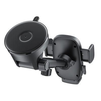 4. Acefast D57 Car Mount with Suction Cup for Dashboard/Windshield - Black