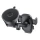 4. Acefast D57 Car Mount with Suction Cup for Dashboard/Windshield - Black
