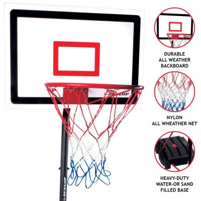 5. DUNLOP ADJUSTABLE BASKETBALL SET 1.65-2.05M 3IN1