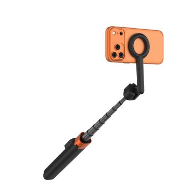 6. Tech-Protect L10S Bluetooth Selfie Stick Tripod - Black and Orange