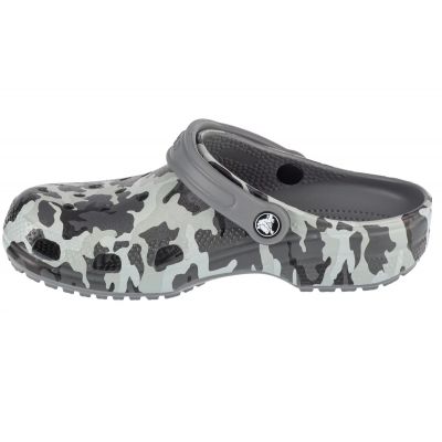 2. Crocs Classic Spray Camo Kids Clog Jr 207594-097 flip-flops