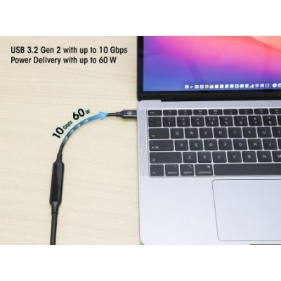 7. MANHATTAN USB 3.2 Gen 2 Aktives Type-C Cable 5m 10 Gbit/s 60W