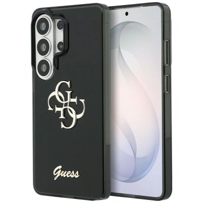 Guess IML Big Metal 4G Script case for Samsung Galaxy S26 Ultra - black
