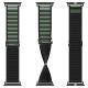 9. Strap Spigen WBF1 Strap for Apple Watch 44 / 45 / 46 / 49 mm - Black and Green