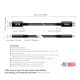 7. CLUB3D CAC-1579 USB Cable USB4 Gen 3x2 3m USB C Black