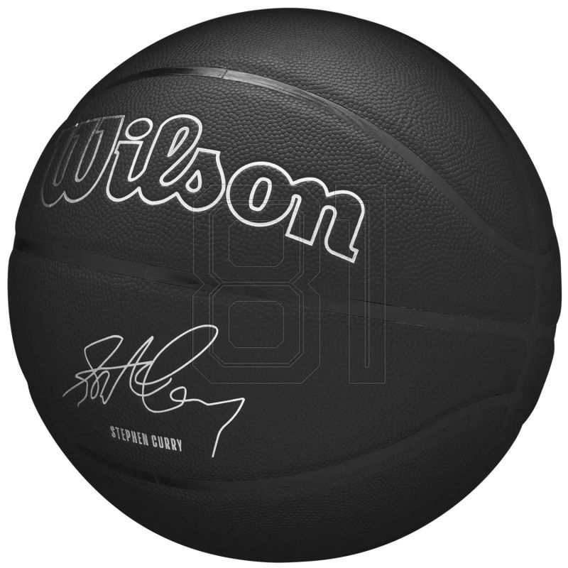 3. Wilson NBA Player Evergreen Bskt Curry WZ4026501XB Basketball Ball