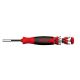 5. Magnetic screwdriver with LiftUp 25 bit magazine, assorted