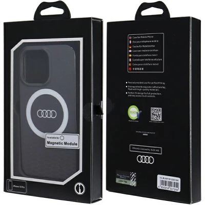 7. Audi IML Big Logo MagSafe case for iPhone 13 Pro / 13 - black