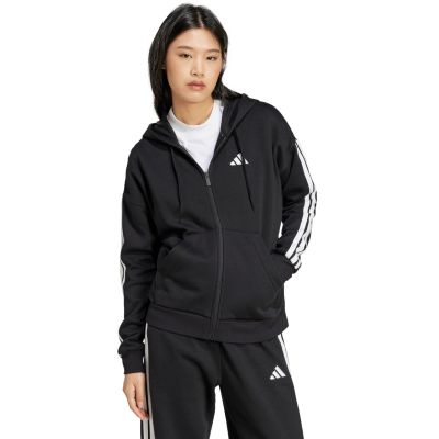 5. adidas Essentials 3 Stripes Full Zipp Hoodie W JE1283