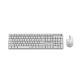 2. GEMBIRD WIRELESS KEYBOARD + MOUSE SET SILENT KEY PRO BUSINESS, WHITE, RU LAYOUT
