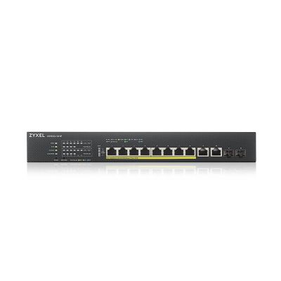 2. Switch Zyxel XS1930-12HP 12p PoE (PoE++: 8) 375W Managed Multigigabit/10G