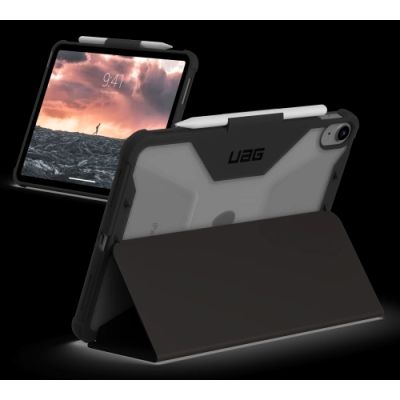 3. UAG Plyo Case with Apple Pencil Holder for iPad 10.9" (10th Gen.) - Gray/Black
