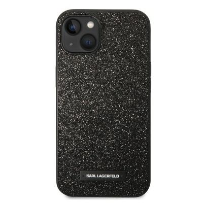3. Karl Lagerfeld KLHCP14MG2ELK iPhone 14 Plus 6.7 "hardcase black / black Glitter Plaque Logo