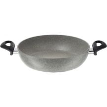 BALLARINI Ferrara deep frying pan with 2 handles, granite, 28 cm, FERG3K0.28D
