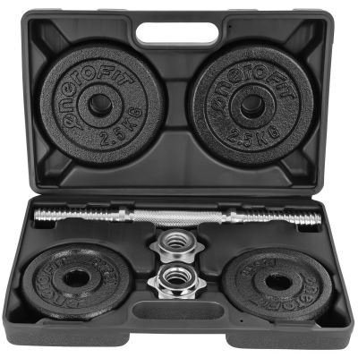 13. CAST IRON DUMBBELL 10 KG ENERO FIT CASE