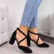 15. Sandals on the post Sergio Leone W SK248A black
