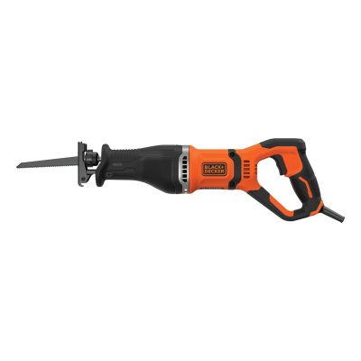 9. Black&Decker BES301-QS Reciprocating Saw 2800spm 750W (1798340) Black, Orange