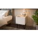 3. Bedside table 2 pcs FELLINI 40x41x60 cashmere + oiled oak top