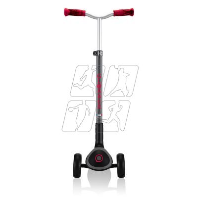 9. Globber Master Prime 3-wheel scooter / Black - New Red 664-102