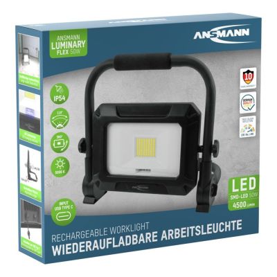 7. Ansmann FL50W-R Portable Industrial Light 50W 4500lm Daylight
