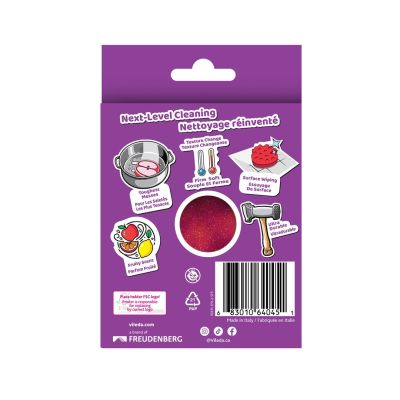 4. Vileda Punch Universal Scouring Pad Apple 1 pc.