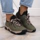 4. Comfortable Rieker W RKR610 green shoes
