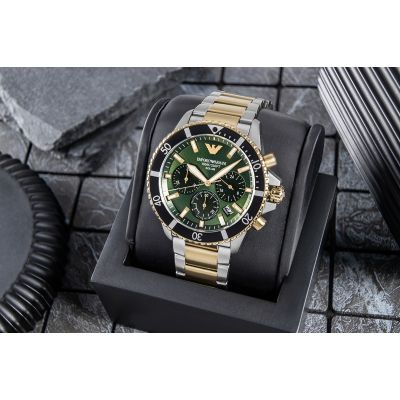 5. Men's Watch EMPORIO ARMANI World Explorer AR11695 + BOX