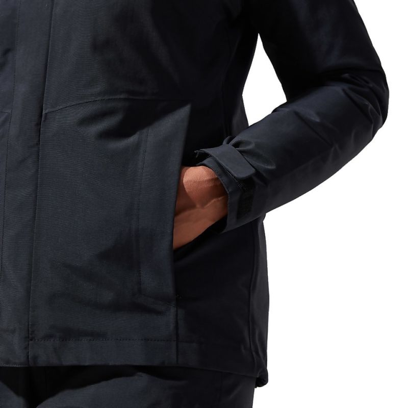 5. Berghaus Hillwalker InterActive Shell Women's Jacket with Membrane Size S, Black