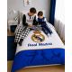 3. Real Madrid bedding set cotton 140x200 + 70x90 cm REB80223BL