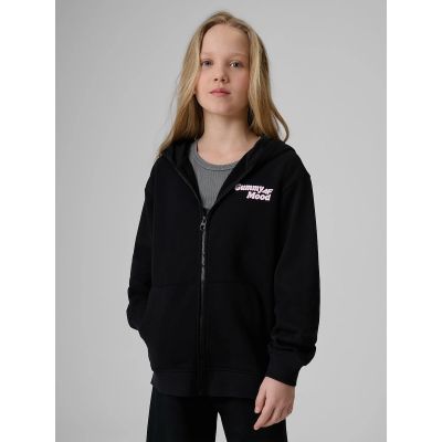 9. Girls' loose sweatshirt with hood 4F 4FJRSS26TSWSF2902-20S