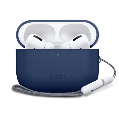 2. Tech-Protect Silicone Case for AirPods Pro 3 - Navy Blue