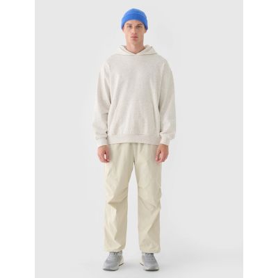 3. Men's sweatshirt with hood, open, 4F 4FWAW24TSWSM1310-11S