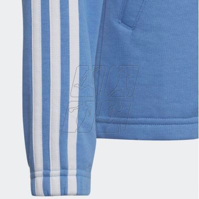 3. Sweatshirt adidas 3 Stripes Full-Zip Hoodie Jr. IC3636